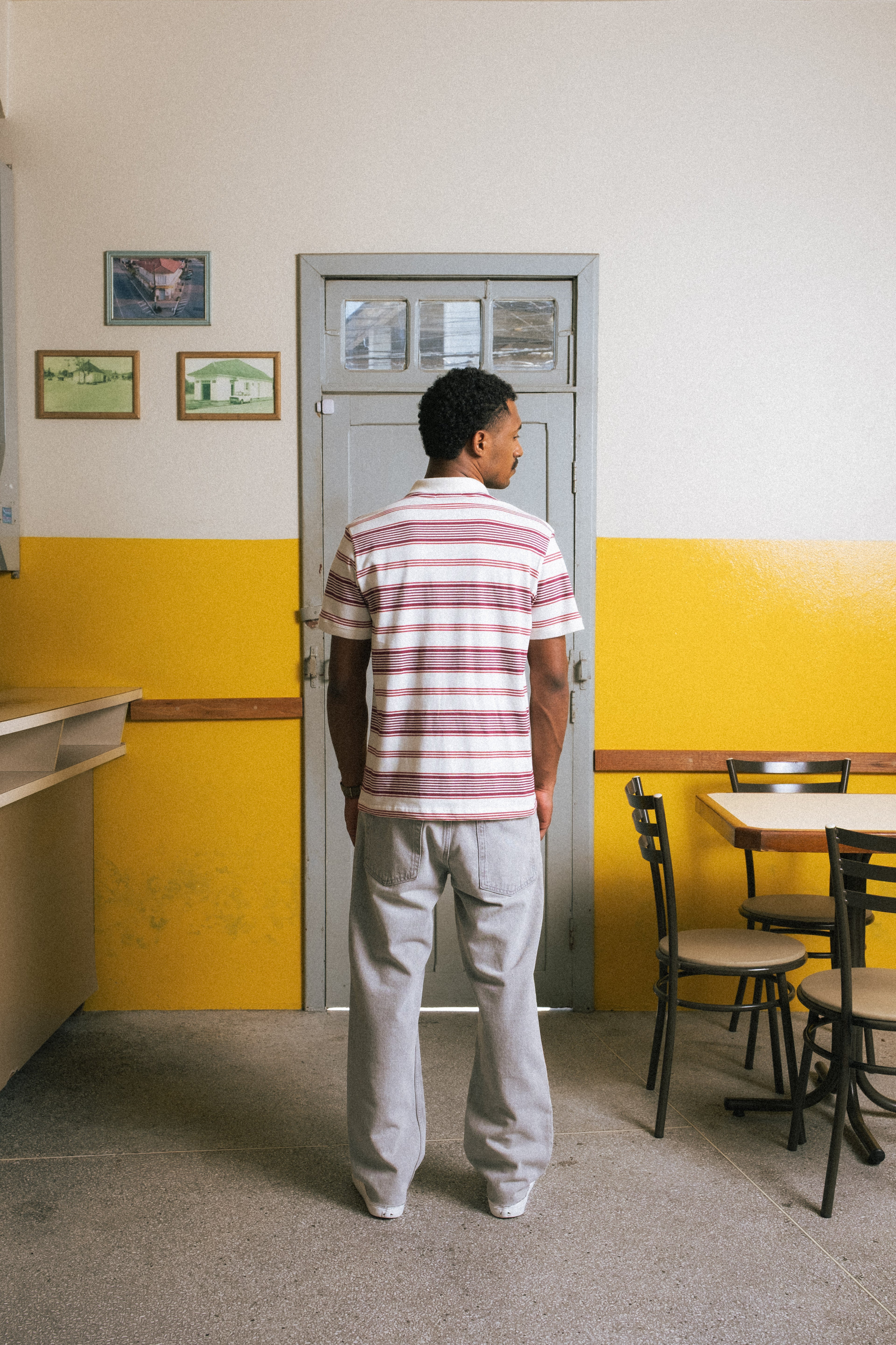 Polo Slim Fit  - Cravo