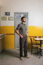 Polo Slim Fit Linear - Oliva