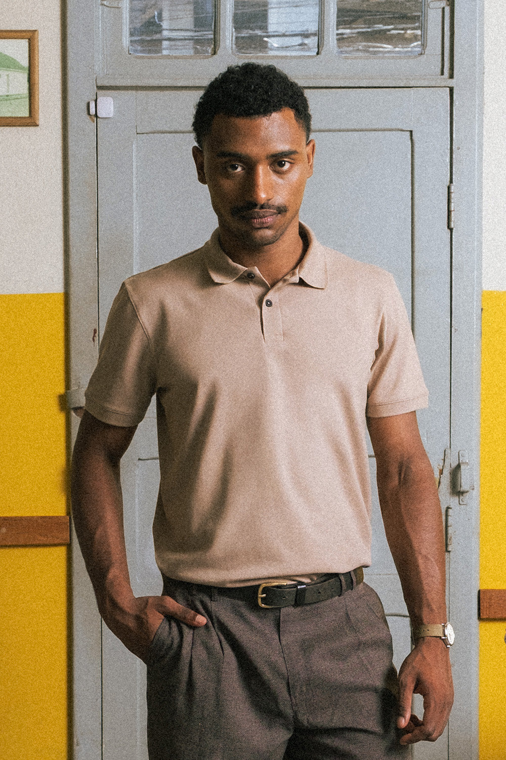 Polo Regular Core - Bege