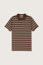 Polo Slim Fit Linear - Café