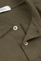 Polo Manga Longa Core - Louro