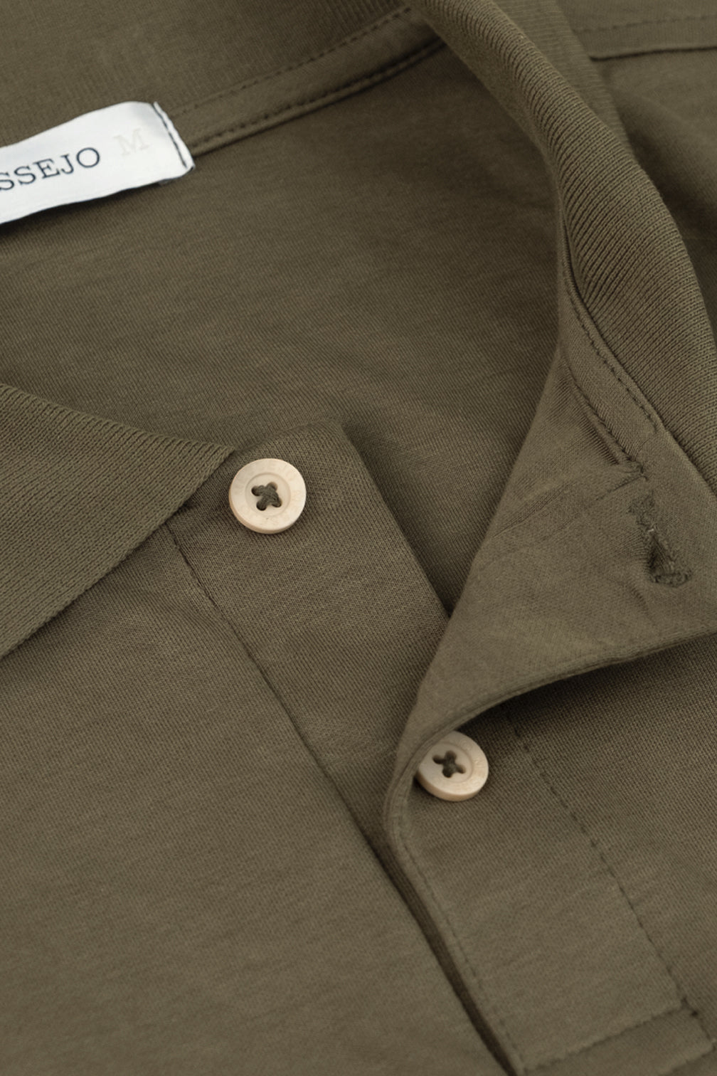 Polo Manga Longa Core - Louro