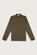 Polo Manga Longa Core - Louro